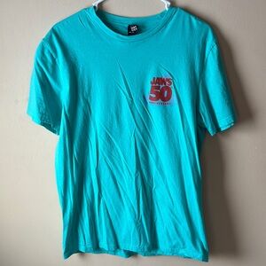 Jaws 50th Anniversary Teal T-Shirt